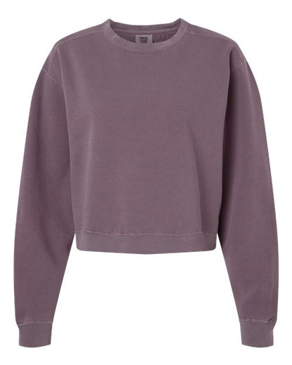 Comfort Colors 1566L Women's Garment-Dyed Mid-Length Crewneck Sweatshirt