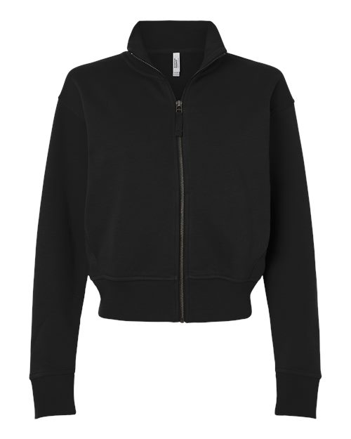 American Apparel FTJ00 Women's French Terry Full-Zip Jacket - Custom Decorated