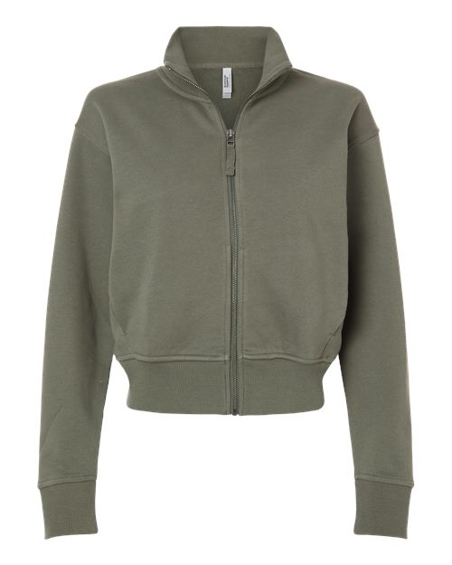 American Apparel FTJ00 Women's French Terry Full-Zip Jacket