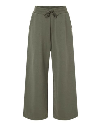 American Apparel FTP00 Women's French Terry Wide Leg Pants
