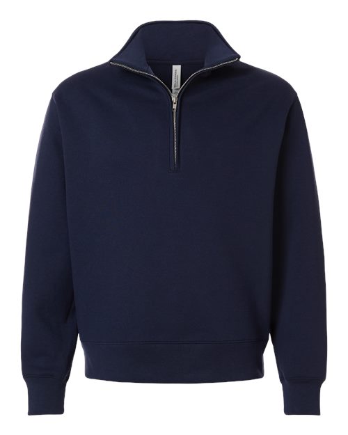 BELLA + CANVAS 4740 Unisex 10 oz Quarter-Zip Pullover Sweatshirt - Custom Decorated