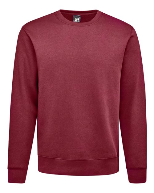 J. America 8721 Unisex BTB Fleece Crewneck Sweatshirt