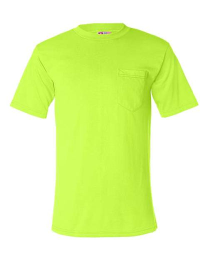 Bayside 1725 Unisex USA-Made 50/50 Pocket T-Shirt - Custom Decorated