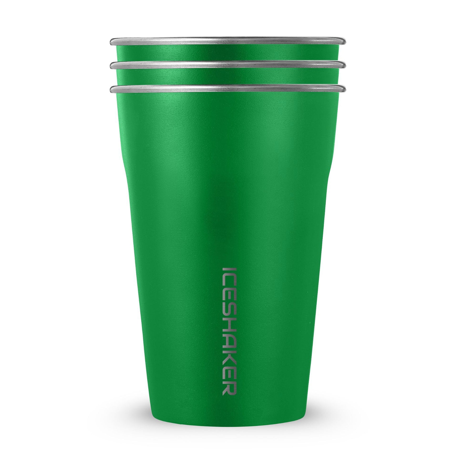 Dragon Green 20oz Stainless Steel Cups - 3 Pack