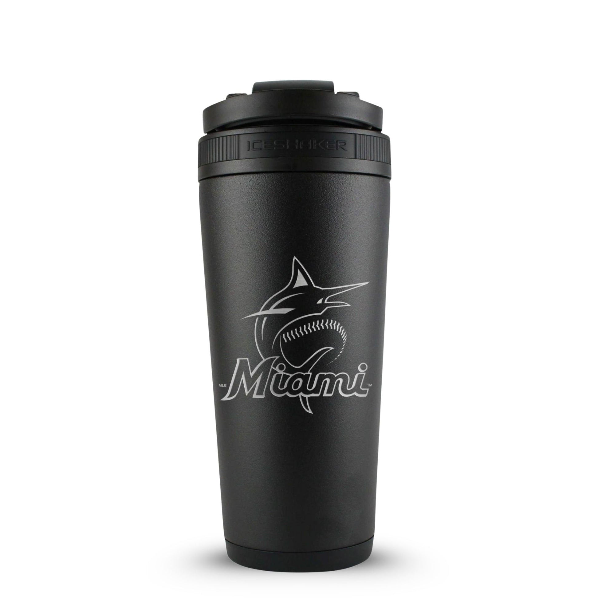 Officially Licensed Miami Marlins 26oz Ice Shaker