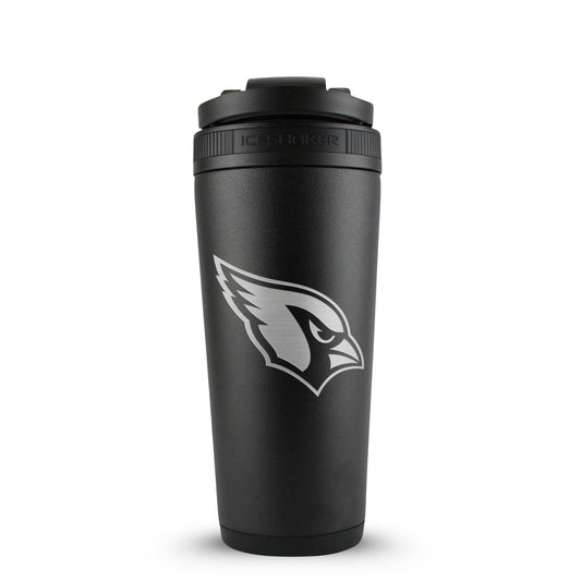 Officially Licensed Arizona Cardinals 26oz Ice Shaker - Black