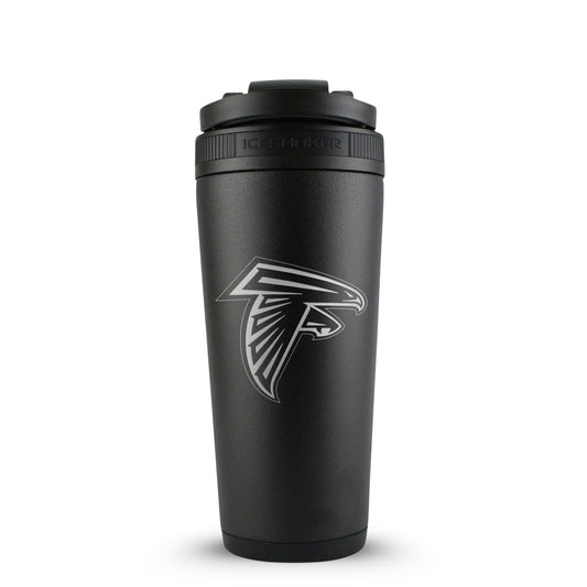 Officially Licensed Atlanta Falcons 26oz Ice Shaker - Black