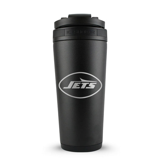 Officially Licensed New York Jets 26oz Ice Shaker - Black