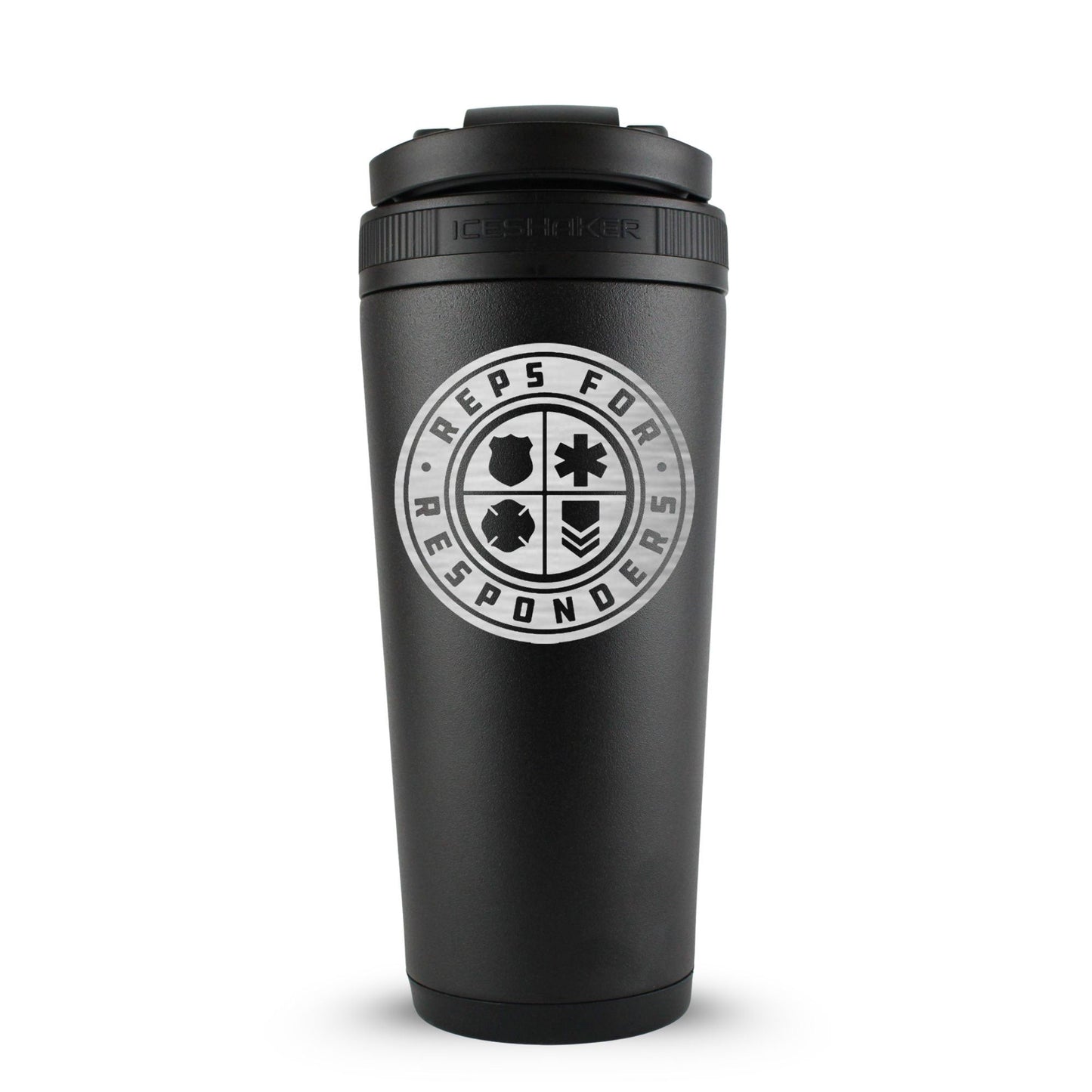 Reps for Responders 26oz Ice Shaker - Black