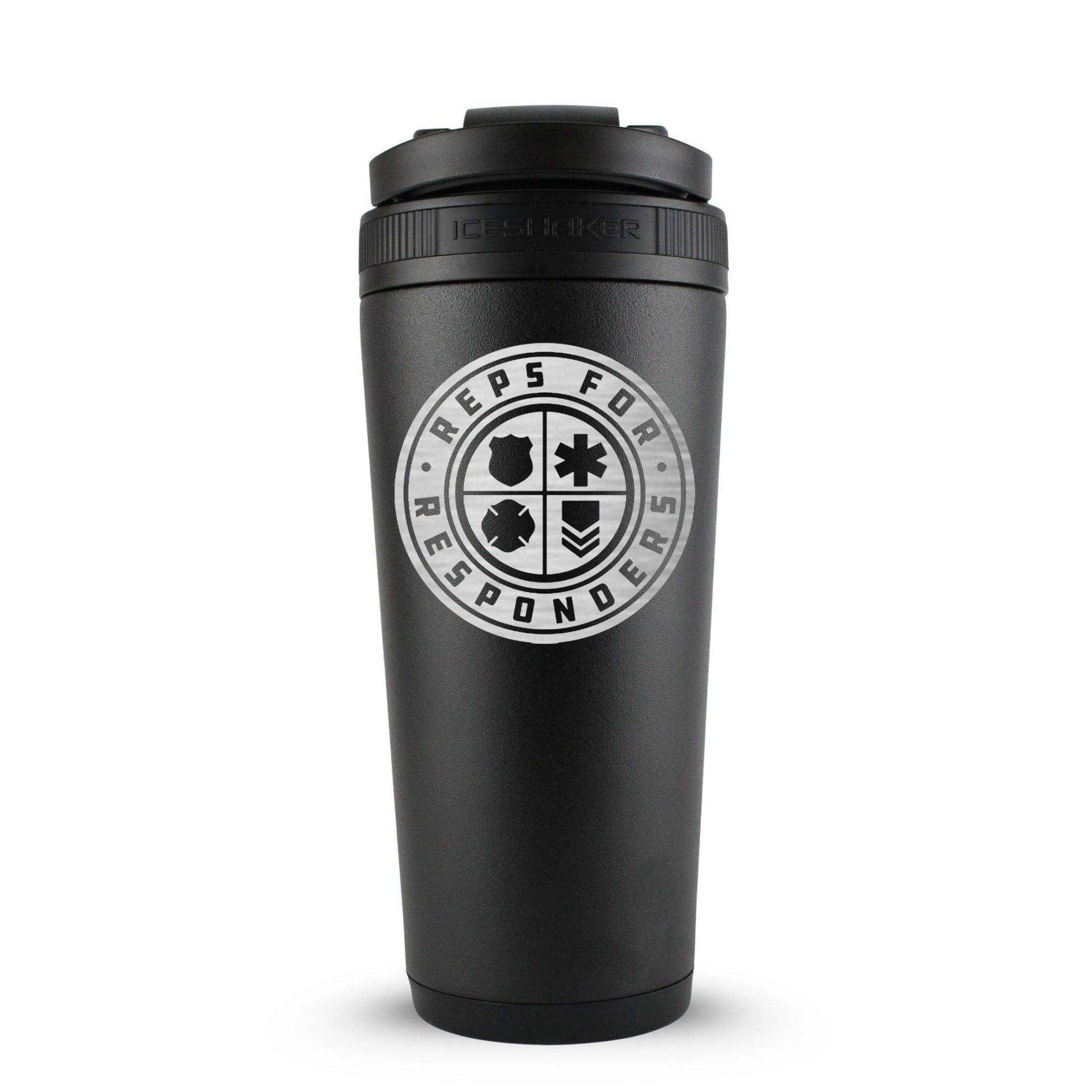 Reps for Responders 26oz Ice Shaker - Black