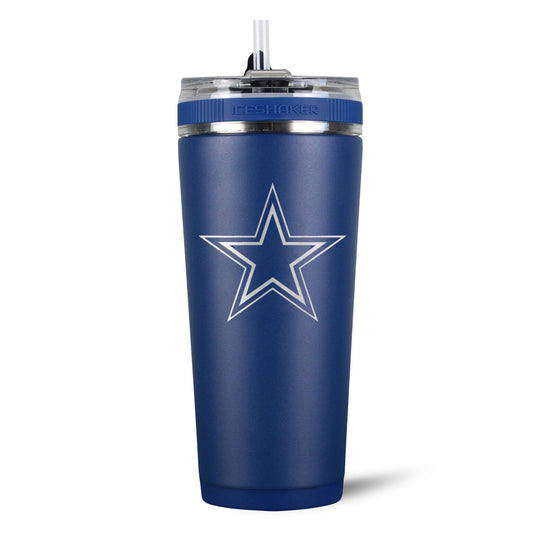 Officially Licensed Dallas Cowboys 26oz Flex Bottle - Navy