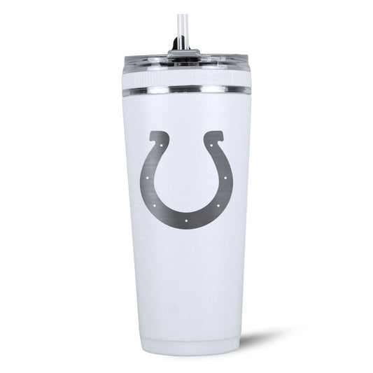 Officially Licensed Indianapolis Colts 26oz Flex Bottle - White