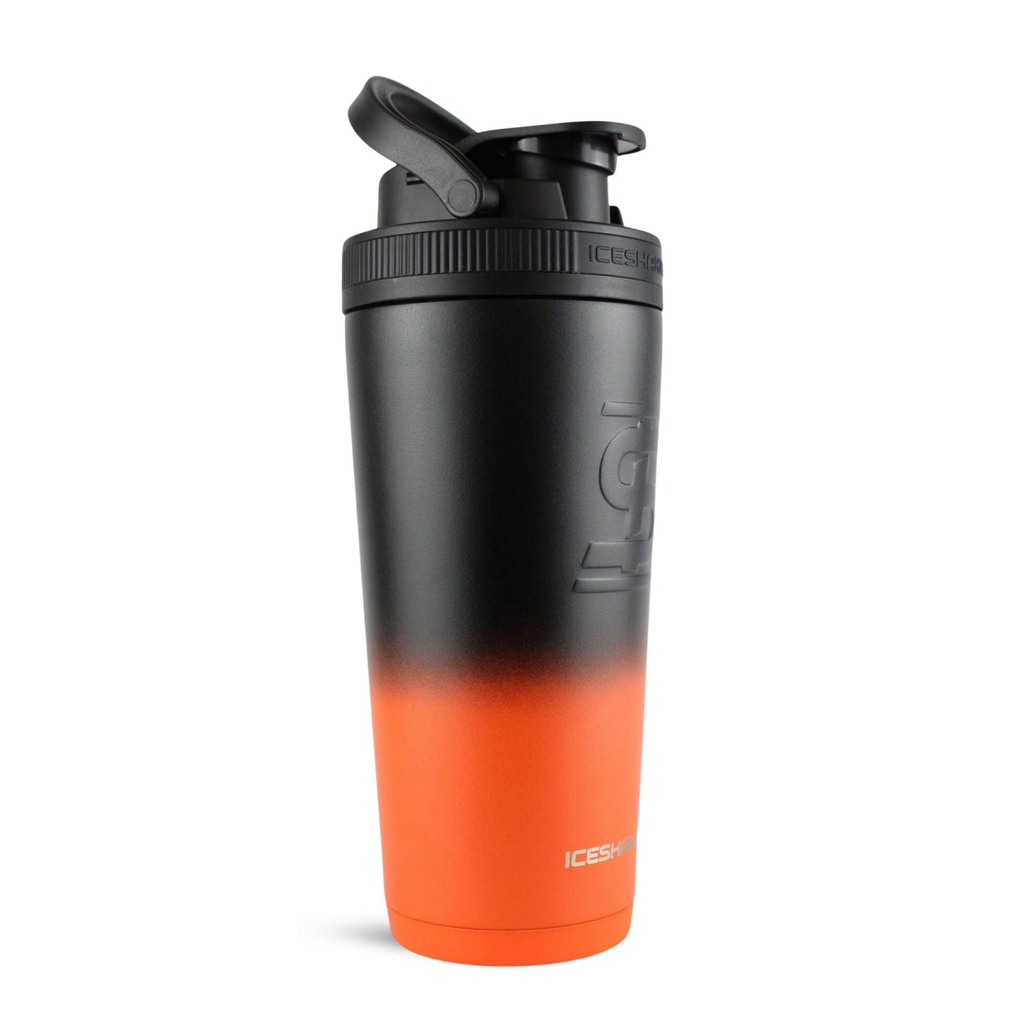 26oz Ice Shaker - Orange Black Ombre