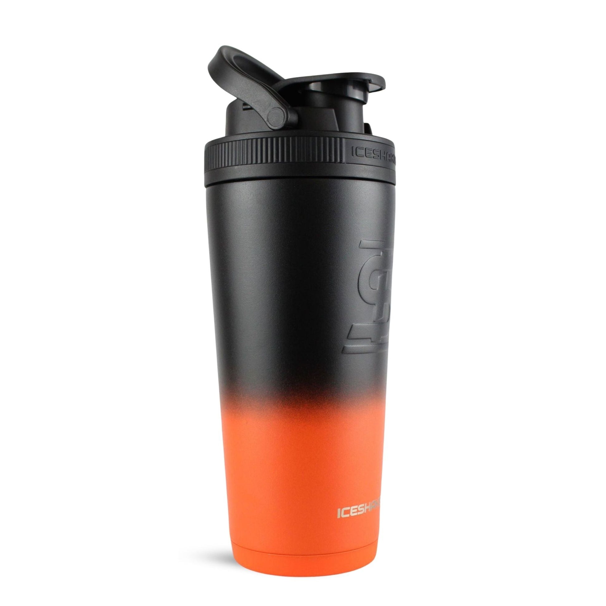26oz Ice Shaker - Orange Black Ombre
