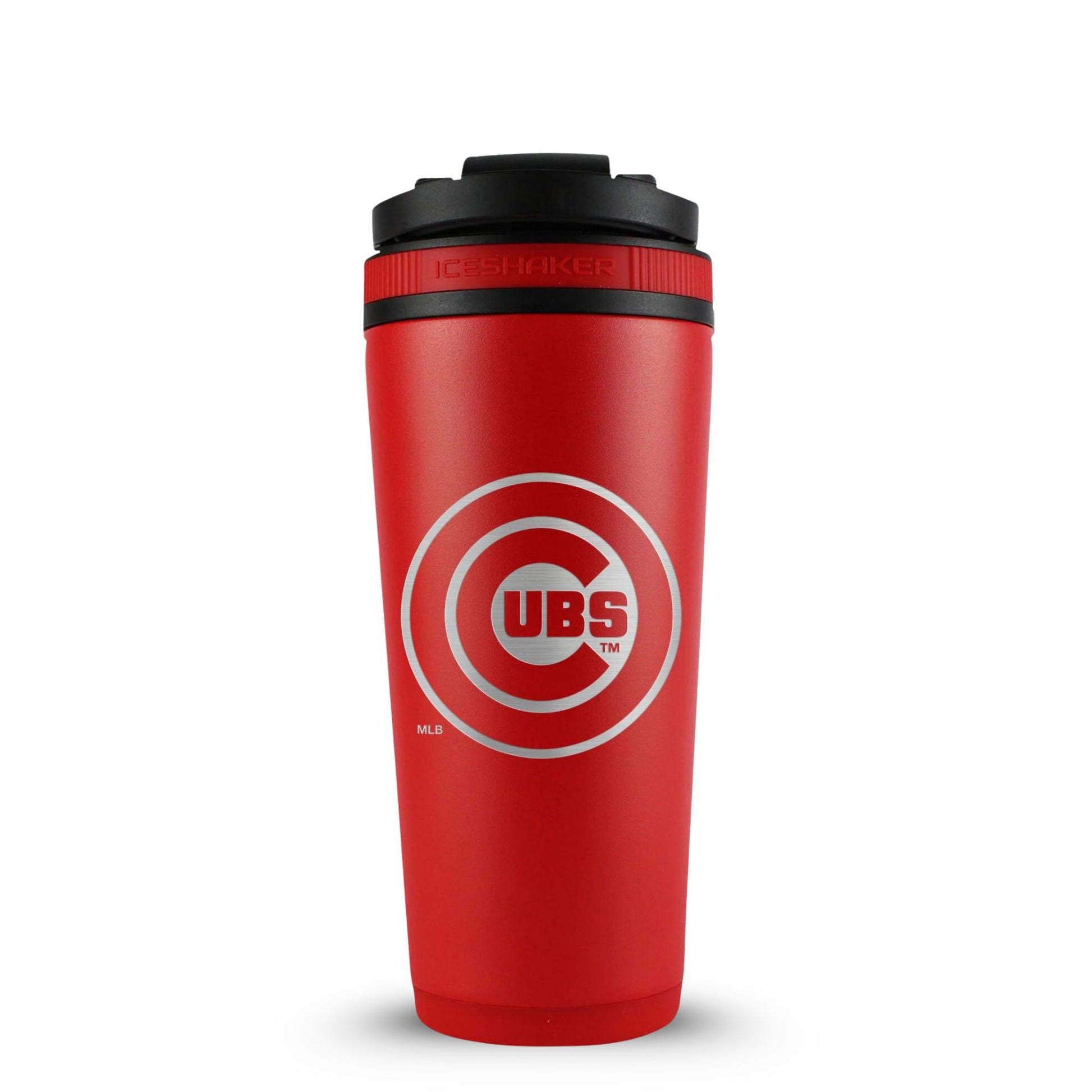 Officially Licensed Chicago Cubs 26oz Ice Shaker - Red