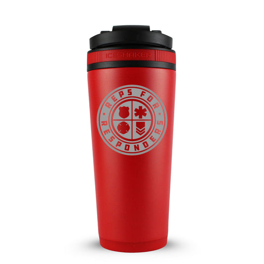 Reps for Responders 26oz Ice Shaker - Red