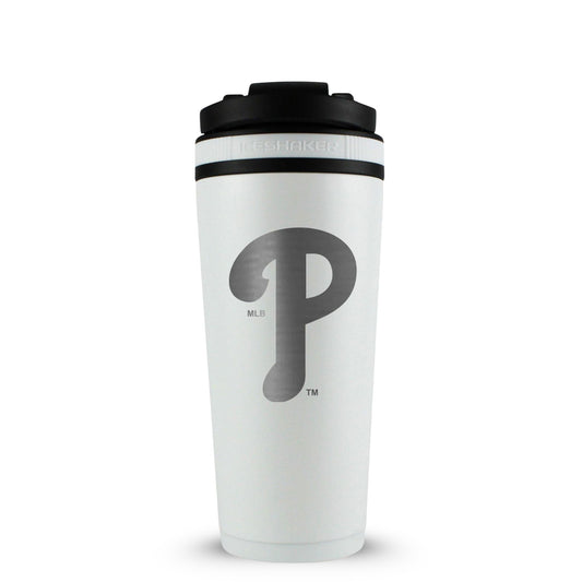 Officially Licensed Philadelphia Phillies 26oz Ice Shaker - White