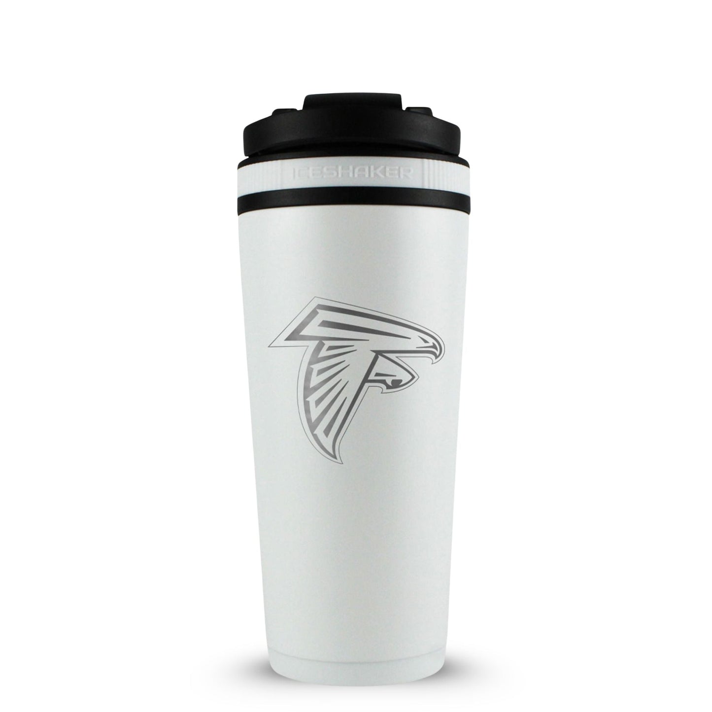 Officially Licensed Atlanta Falcons 26oz Ice Shaker - White