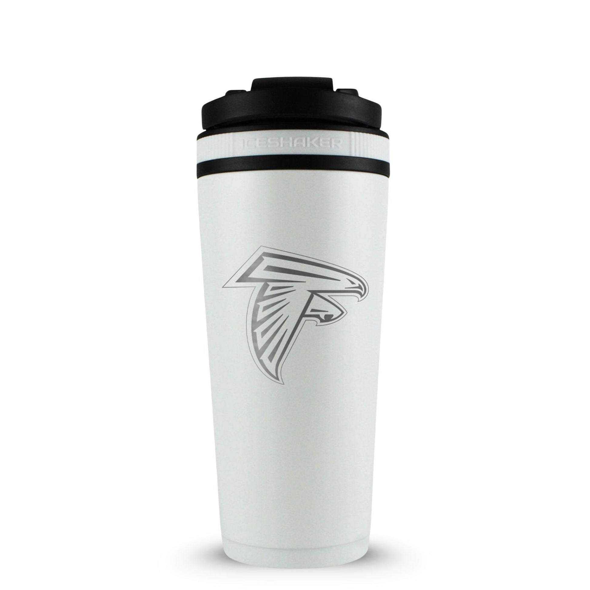 Officially Licensed Atlanta Falcons 26oz Ice Shaker - White