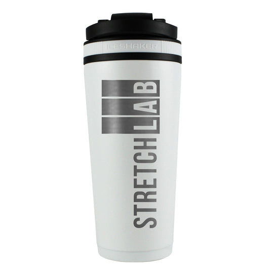 Stretch Lab 26oz Ice Shaker - White