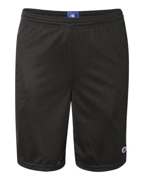 Champion S162 Unisex 9" Mesh Shorts with Pockets