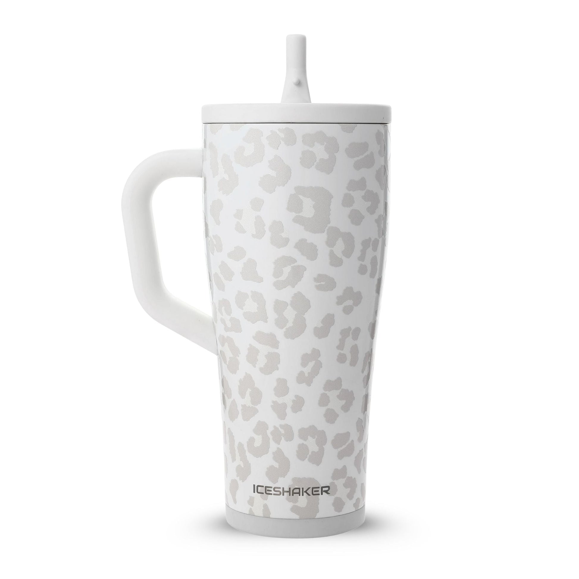32oz Legend Series Shaker Bottle - White Leopard
