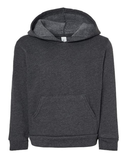 BELLA + CANVAS 3719T Toddler Sponge Fleece Pullover Hoodie Sweatshirt