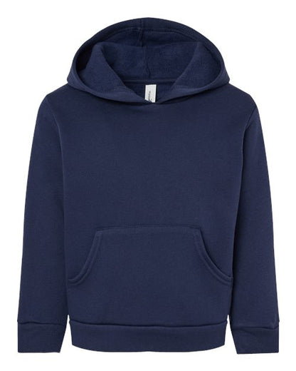 BELLA + CANVAS 3719T Toddler Sponge Fleece Pullover Hoodie Sweatshirt