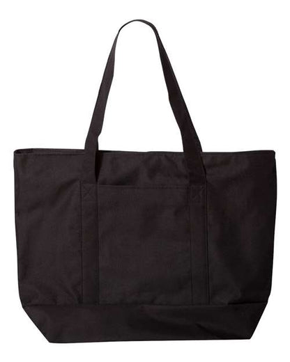 Liberty Bags 7006 Bay View Giant Zippered Tote - Custom Decorated