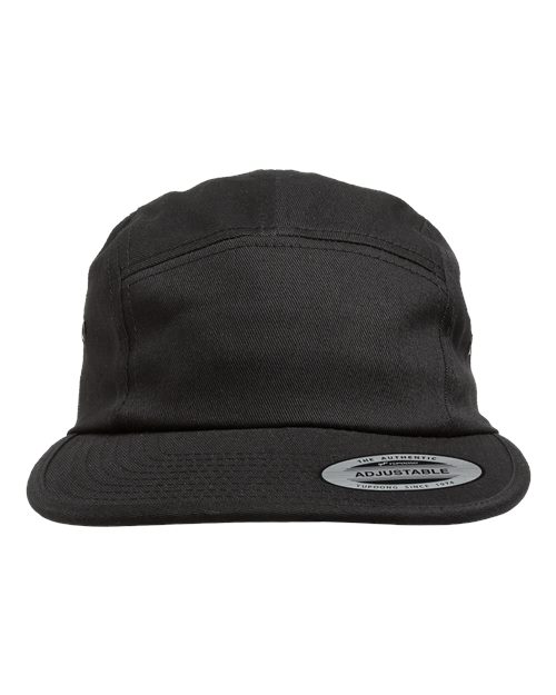 YP Classics 7005 Classic Jockey Flat Bill Cap - Custom Decorated