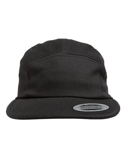 YP Classics 7005 Classic Jockey Flat Bill Cap - Custom Decorated