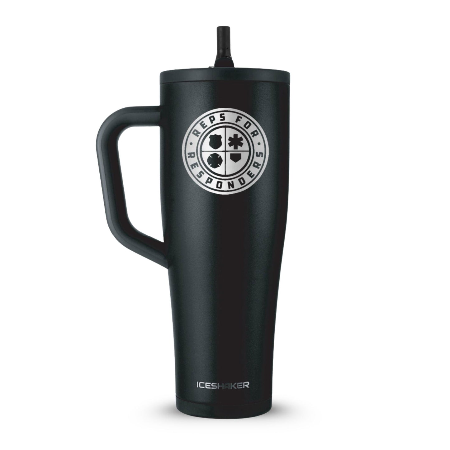 Reps For Responders 40oz Legend Series Shaker Tumbler - Black