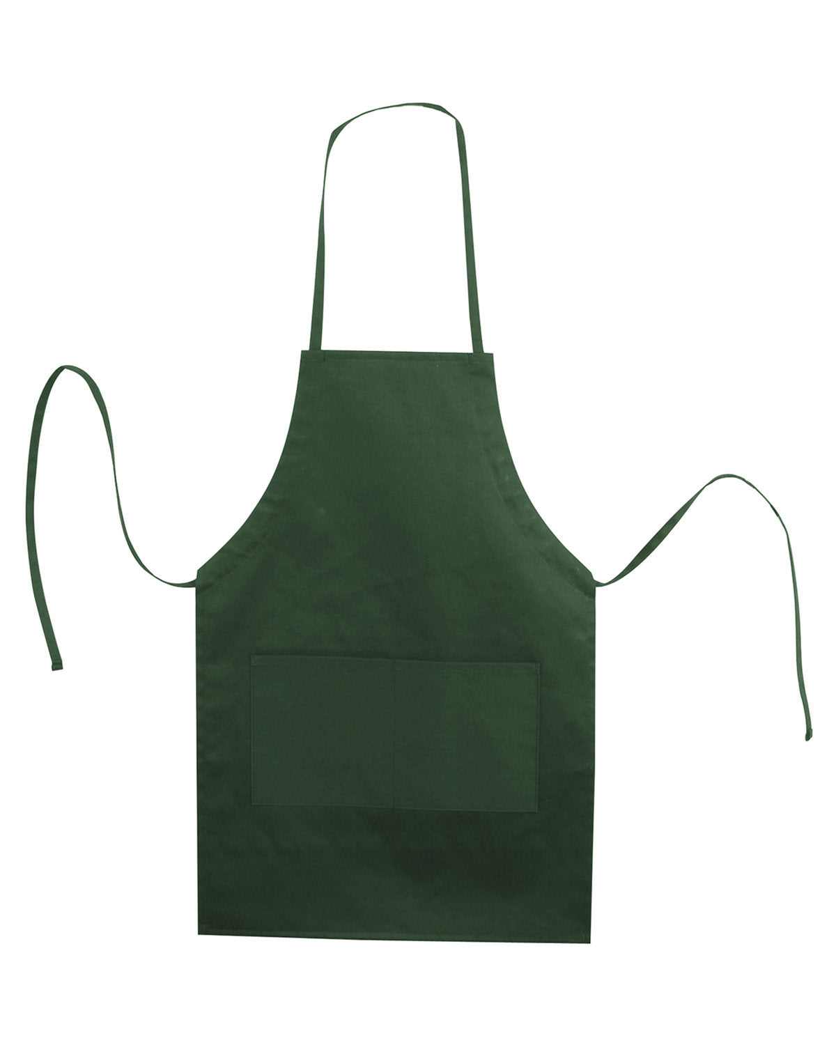 Liberty Bags 5502 Caroline AL2B Butcher Style 2-Pocket Apron - Custom Decorated