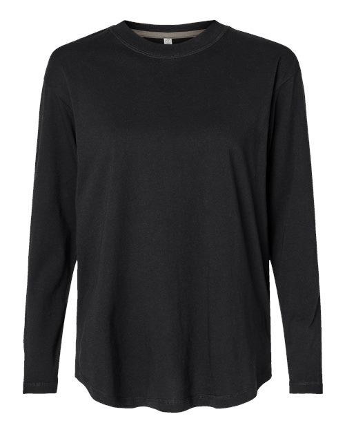 LAT 3508 Women's Fine Jersey Long Sleeve Tee - Custom Decorated
