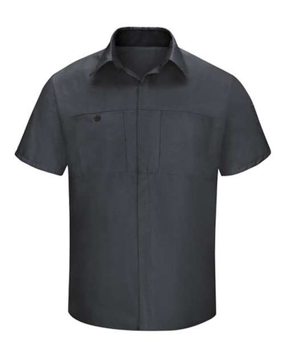 Red Kap SY42 Performance Plus Short Sleeve Shirt with Oilblok Technology