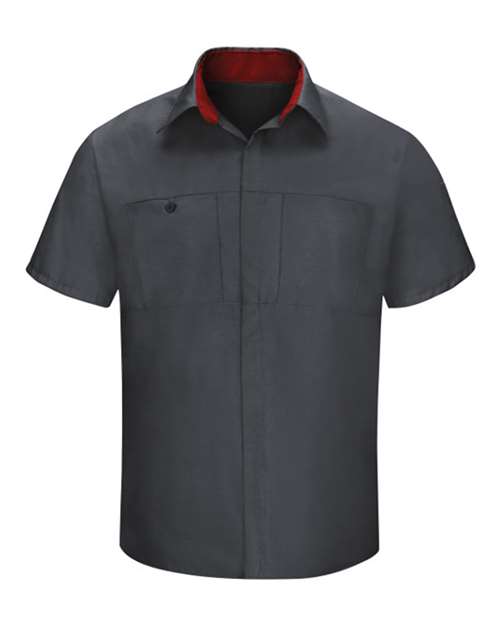 Red Kap SY42 Performance Plus Short Sleeve Shirt with Oilblok Technology