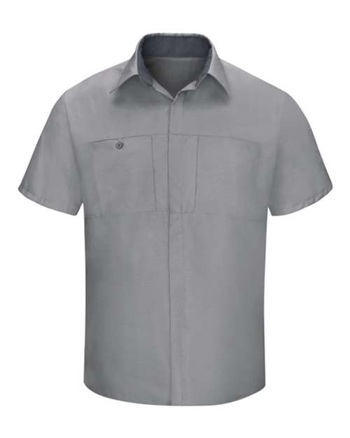 Red Kap SY42 Performance Plus Short Sleeve Shirt with Oilblok Technology