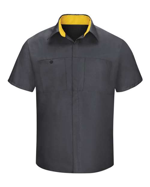 Red Kap SY42 Performance Plus Short Sleeve Shirt with Oilblok Technology