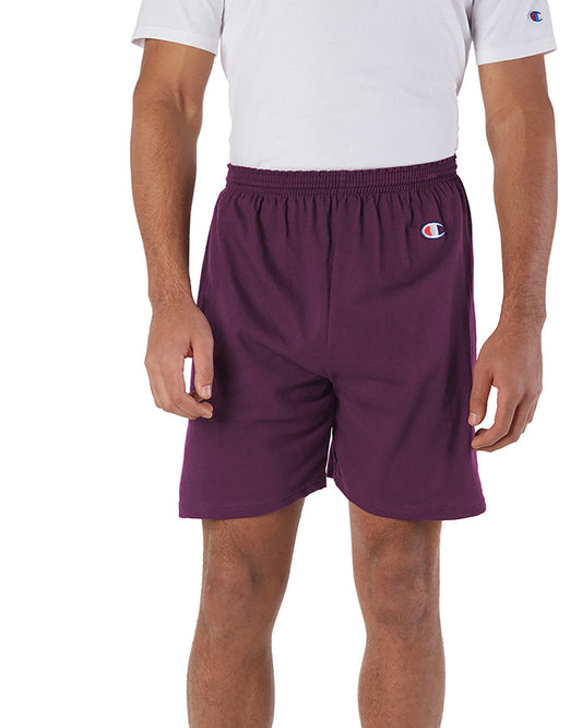 Champion 8187 Unisex Cotton Gym Shorts - Custom Decorated