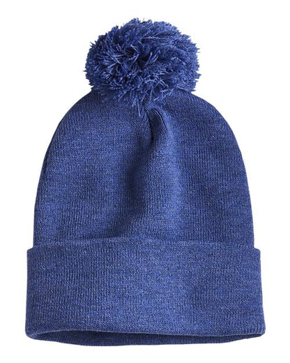 Sportsman SP15 12" Pom-Pom Cuffed Beanie