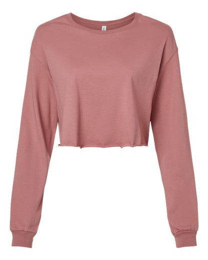 BELLA + CANVAS 6501 Women's FWD Fashion Crop Long Sleeve Tee