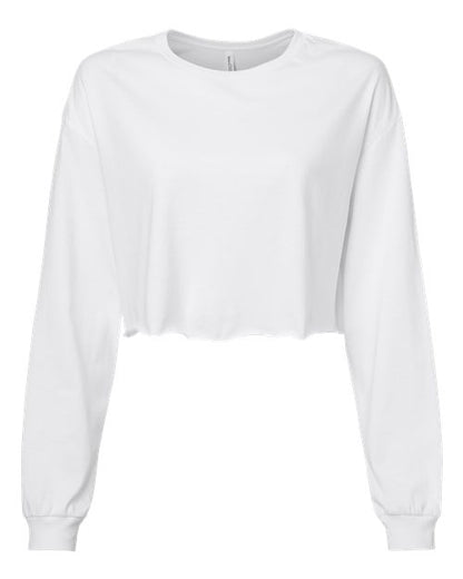 BELLA + CANVAS 6501 Women's FWD Fashion Crop Long Sleeve Tee