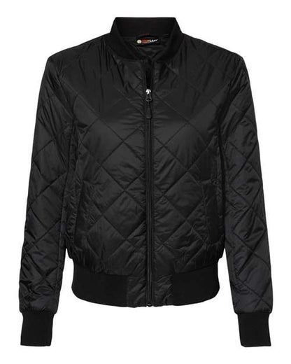 Weatherproof W21752 Women's HeatLast Quilted Packable Bomber - Custom Decorated
