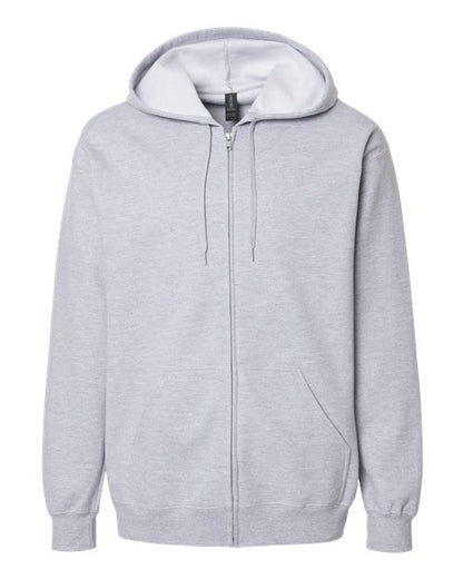 Gildan SF600 Unisex Softstyle Full-Zip Hooded Sweatshirt