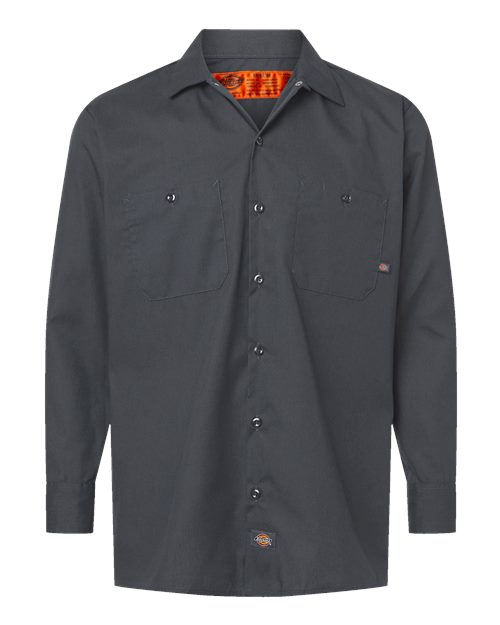 Dickies L535 Men's Industrial Long Sleeve Work Shirt