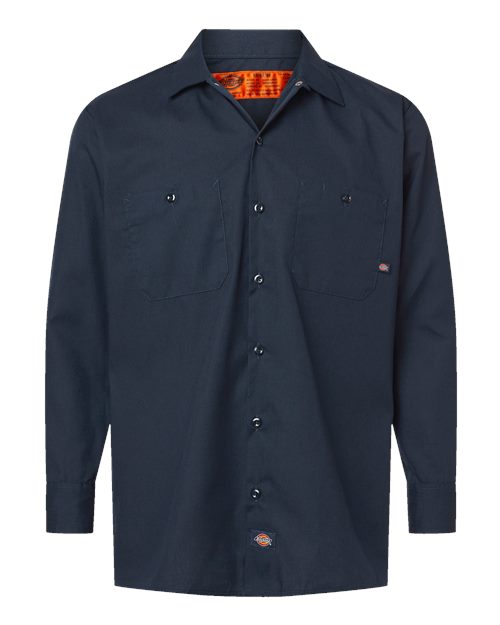 Dickies L535 Men's Industrial Long Sleeve Work Shirt