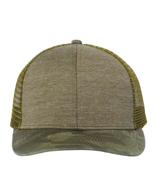 DRI DUCK 3358 Pique Trucker Cap - Custom Decorated