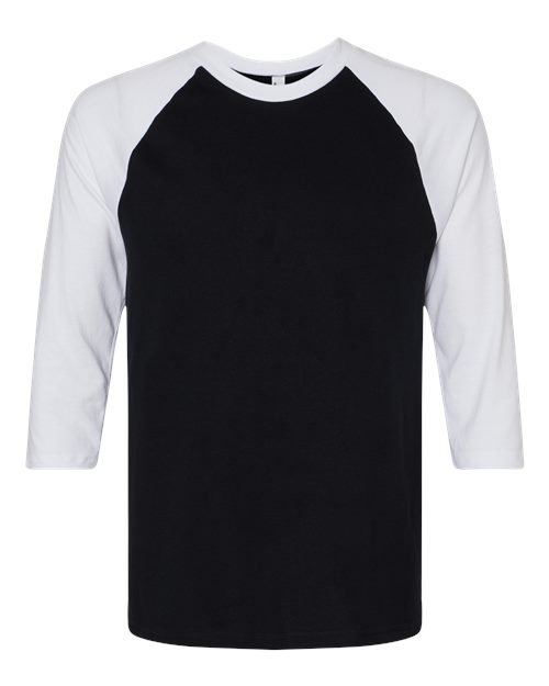 American Apparel 2003CVC Unisex CVC Three-Quarter Sleeve Tee - Custom Decorated