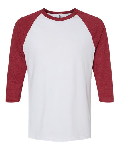 American Apparel 2003CVC Unisex CVC Three-Quarter Sleeve Tee