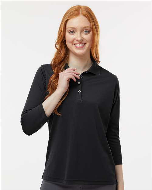 Paragon 120 Women's Lady Palm Three-Quarter Sleeve Polo - Custom Decorated